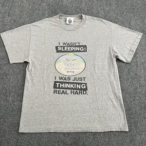 Vintage South Park Shirt L Cartman Wasn't Sleeping Funny Crude Humor Cartoon Y2K